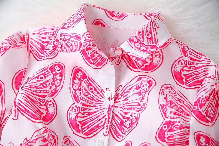 Butterfly Print Dress #AD100425HJ on Luulla